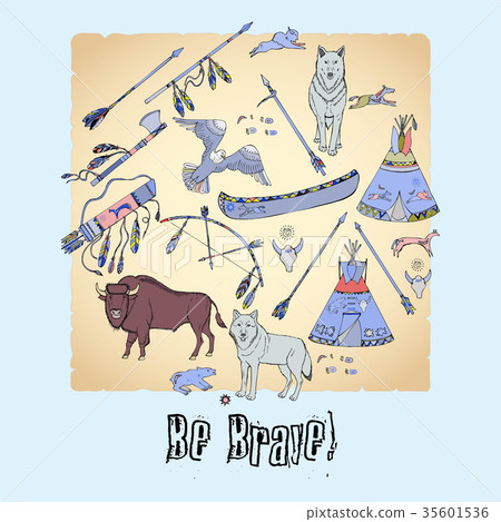 American Indian Background American Indian Background 35601536