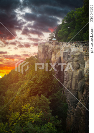 Koenigstein fortress in Saxon Switzerland 35604193