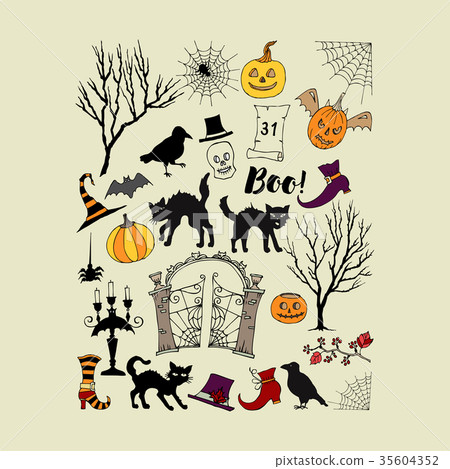 Halloween background Halloween background 35604352