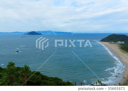 奄美半島Irako和Kamijima 35605871