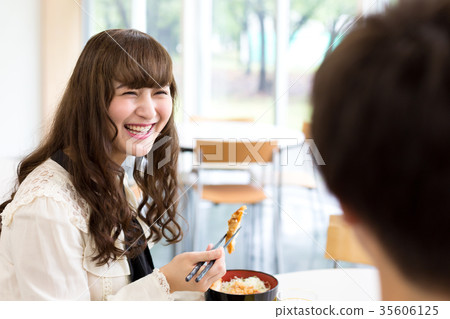 大學學生學校餐廳員工自助餐廳 35606125