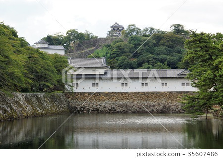 Ninomaru Sawaguchi Tamon和彥根城堡塔 Ninomaru Sawaguchi Tamon和彥根城堡塔 35607486