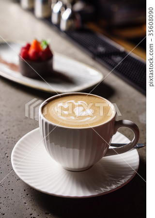 cup of cappuccino 35608090