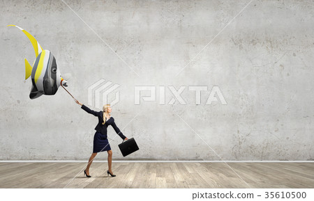 She is big fish in business She is big fish in business 35610500