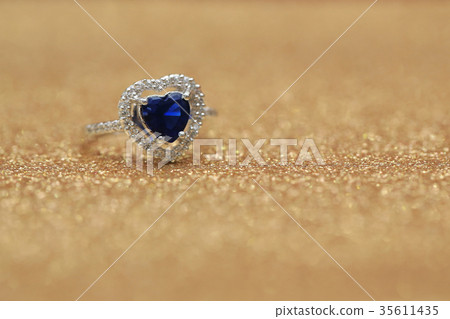 ring blue gemstone heart,Love Valentine day ring blue gemstone heart,Love Valentine day 35611435