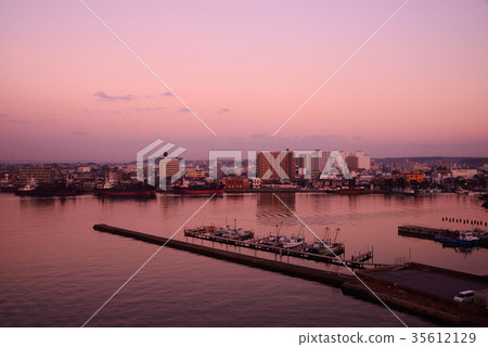 Dusk Kisarazu Port Chiba Kisarazu City Dusk Kisarazu Port Chiba Kisarazu City 35612129