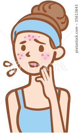 Skin Trouble Pimple Skin Trouble Pimple 35613643
