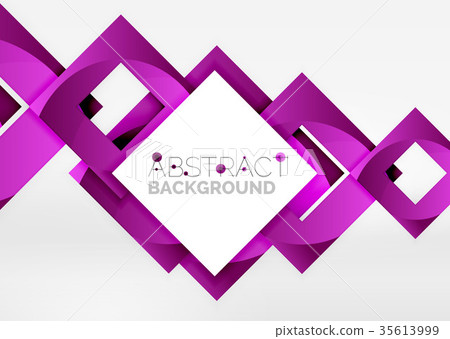 Squares geometric object in light 3d space Squares geometric object in light 3d space 35613999