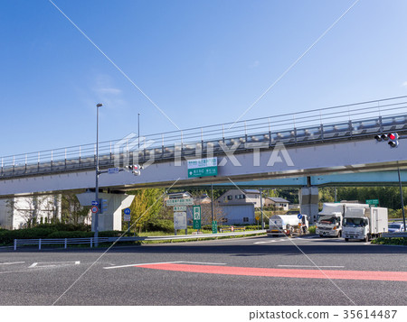 Nagakute interchange intersection 35614487