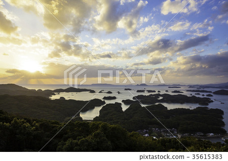 Beautiful Nagasaki's Kujukushima Island Beautiful Nagasaki's Kujukushima Island 35615383