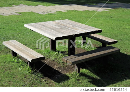 Sagamihara Park bench Sagamihara Park bench 35616234