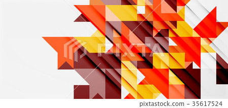 Triangle pattern design background Triangle pattern design background 35617524