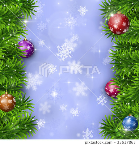 Winter Christmas Background 35617865
