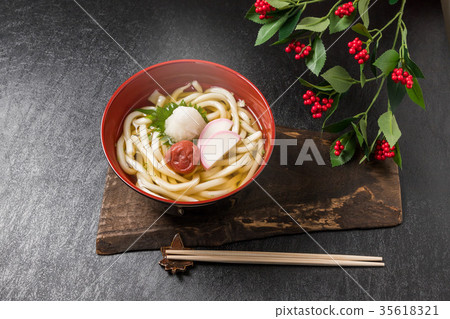 Japan's New Year's Day Udon Japan of the new year udon Japan's New Year's Day Udon Japan of the new year udon 35618321