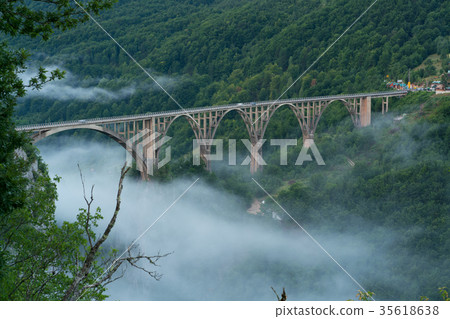 Durdevica Bridge over Tara Canyon Durdevica Bridge over Tara Canyon 35618638