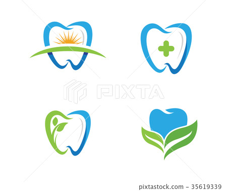 Dental logo Template vector icon 35619339