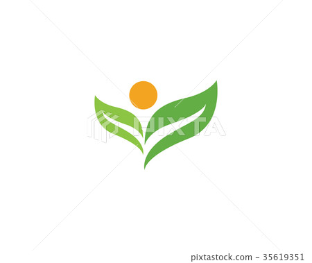 Tree leaf ecology nature element vector icon - Stock Illustration ...