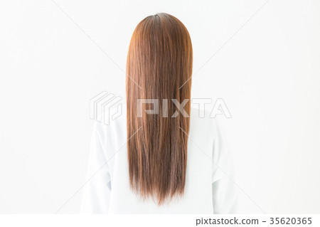 Women's long hair Women's long hair 35620365
