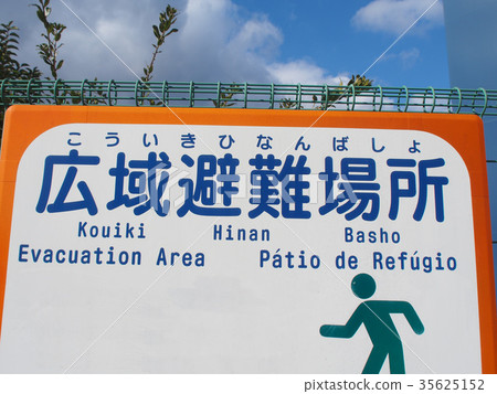 廣域疏散地點的跡象 廣域疏散地點的跡象 35625152