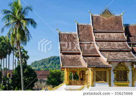 Luang Prabang Nation Museum at Luang Prabang, Laos 35625666
