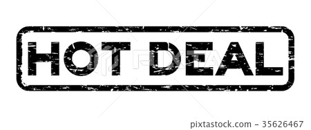 Grunge black hot deal square rubber seal stamp Grunge black hot deal square rubber seal stamp 35626467