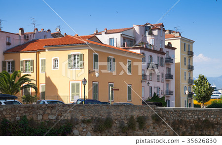 Ajaccio, Corsica island, France. Cityscape 35626830