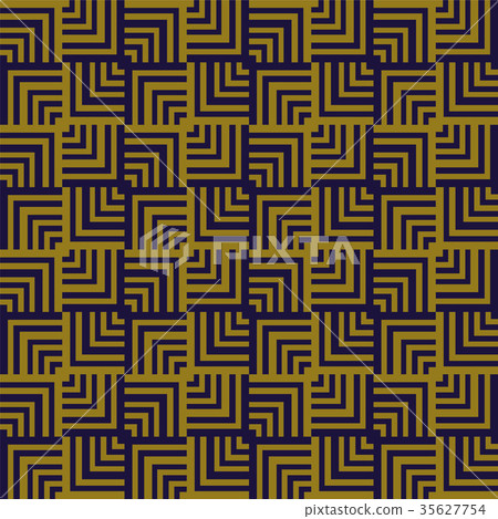Antique seamless gold retro pattern background 35627754