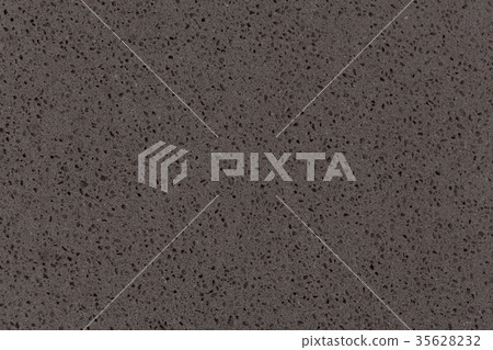 Synthetic quartz stone texture, dark grey tone. 35628232