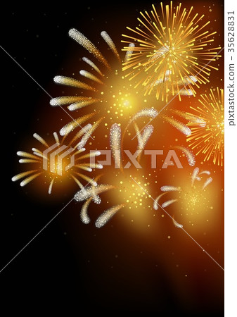 Fireworks Background 35628831