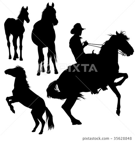 Horse Silhouette Collection Horse Silhouette Collection 35628848