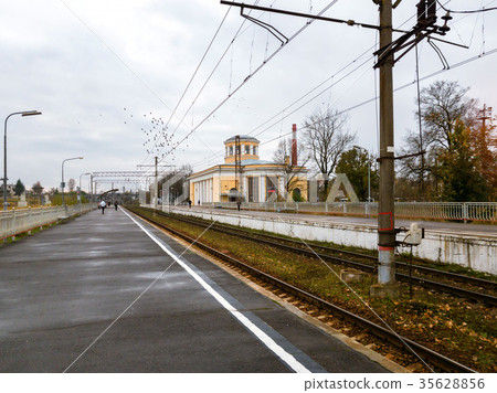 Railway station Krasnoe Selo in Saint-Petersburg 35628856