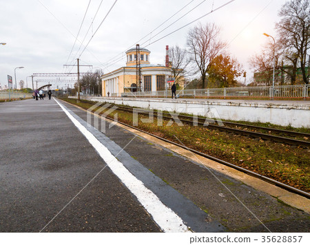 Railway station Krasnoe Selo in Saint-Petersburg 35628857