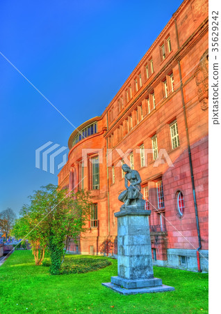 Statue in front of the Freiburg University Statue in front of the Freiburg University 35629242