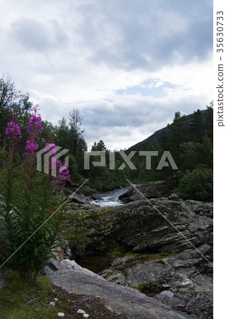 River Rauma, Oppland, Norway River Rauma, Oppland, Norway 35630733