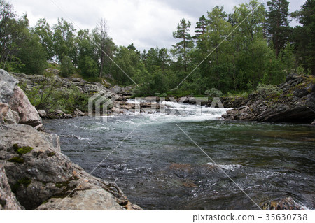 River Rauma, Oppland, Norway River Rauma, Oppland, Norway 35630738