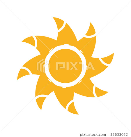 Isolated sun icon 35633052