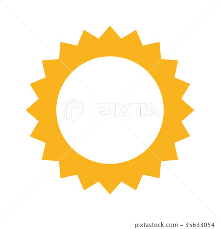 Isolated sun icon 35633054