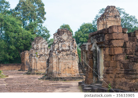World Heritage Angkor monuments East Mebon Cambodia-Siem Reap 35633905