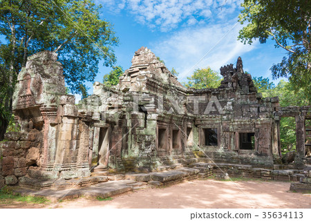 世界遺產吳哥紀念碑Banteay Kdei柬埔寨 - 暹粒 35634113