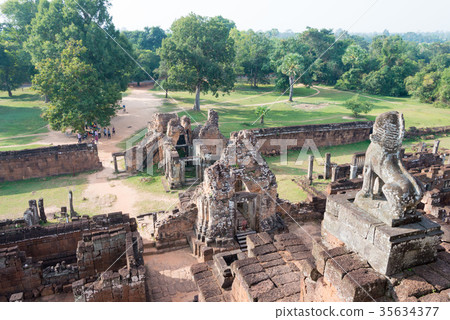 World Heritage Angkor Monuments Pre Rup Cambodia Siem Reap 35634377