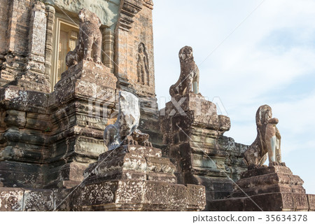 World Heritage Angkor Monuments Pre Rup Cambodia Siem Reap 35634378