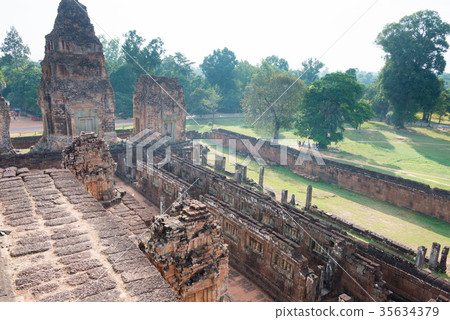 World Heritage Angkor Monuments Pre Rup Cambodia Siem Reap World Heritage Angkor Monuments Pre Rup Cambodia Siem Reap 35634379