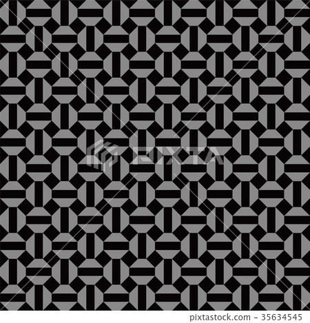 Antique seamless silver retro pattern background 35634545