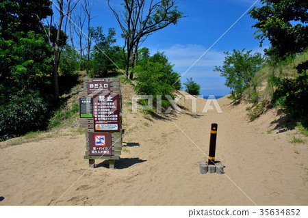 沙丘區入口鳥取沙丘和沙子博物館 35634852