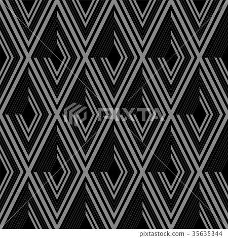 Antique seamless silver retro pattern background 35635344