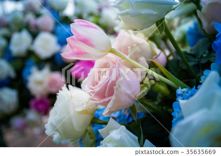 roses flower decoration for wedding event roses flower decoration for wedding event 35635669