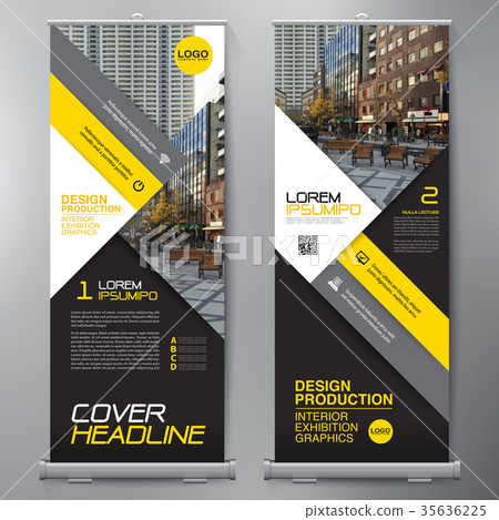 Business Roll Up. Standee Design. 35636225