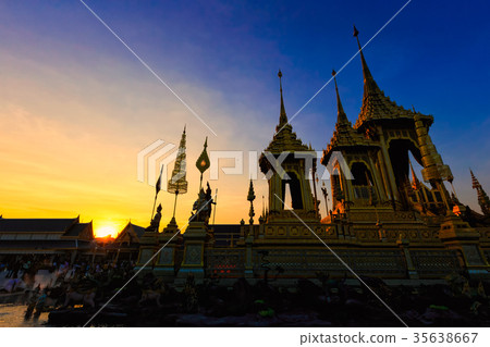 Royal cremation Ground for king of Thailand Royal cremation Ground for king of Thailand 35638667
