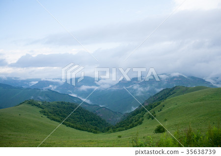 Mountain range landscape Mountain range landscape 35638739