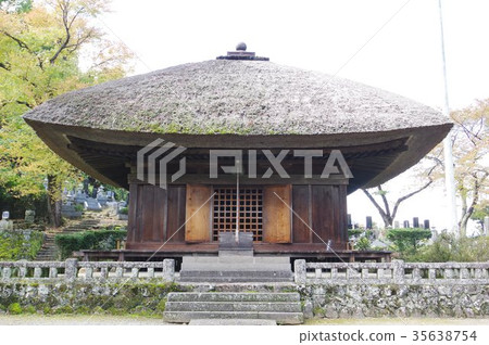 Shinshu Ueda Chuzenji Yakushido國家重要文化遺產的文化遺產以與Chusonji Golden Hall相同的格式建造平安的末端 35638754